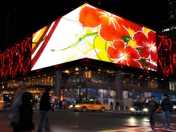 Outdoor P8 LED display